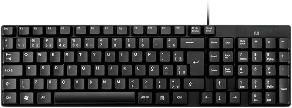 Teclado com Fio Compacto TC193
